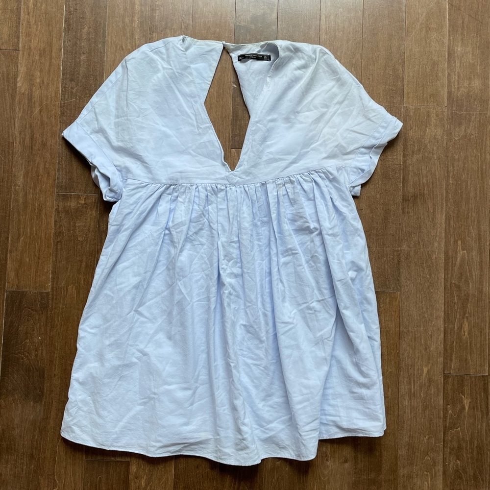 Zara Light Blue Jumper